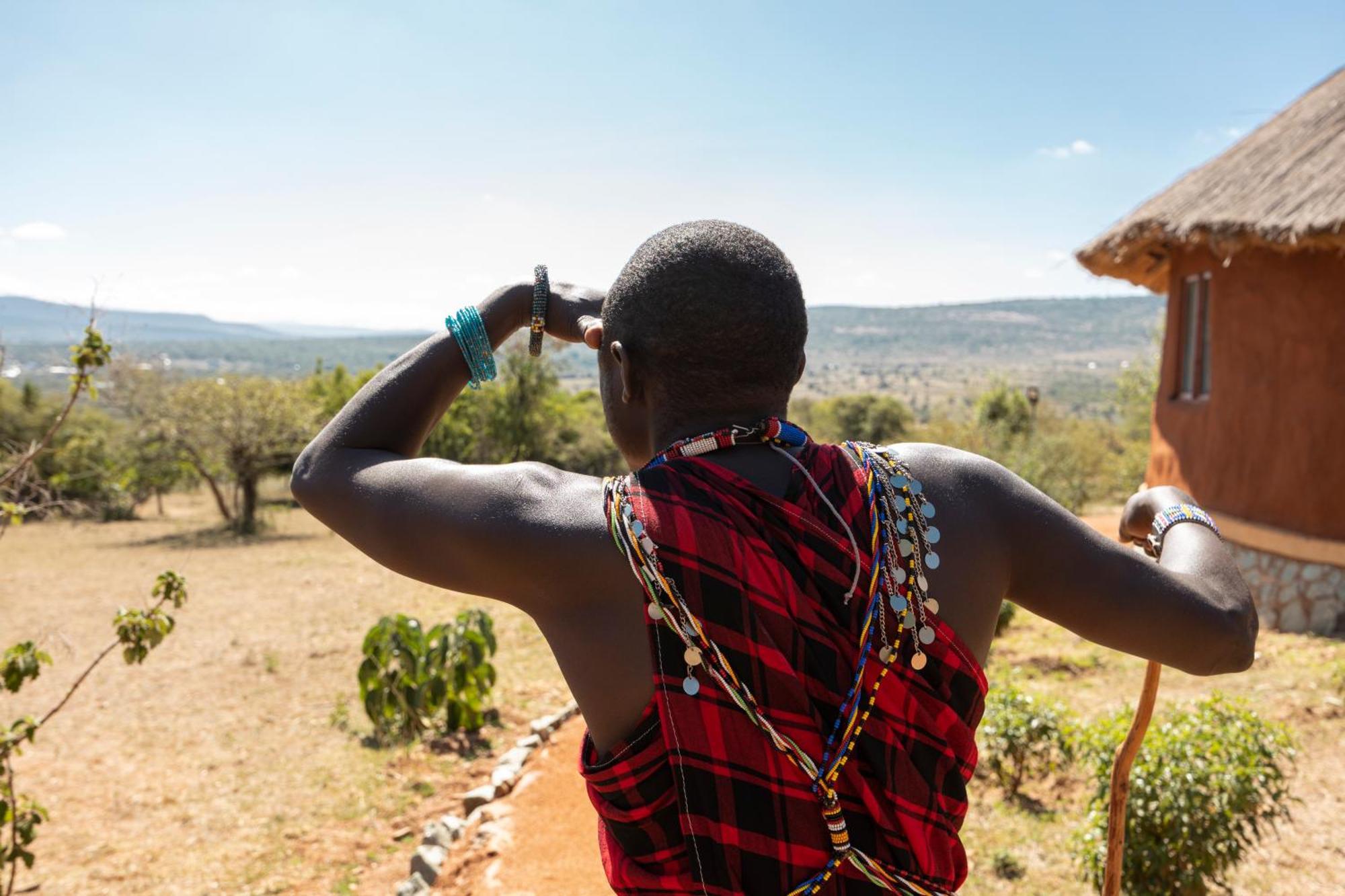 Vila Africa Safari Maasai Boma Serengeti Exteriér fotografie